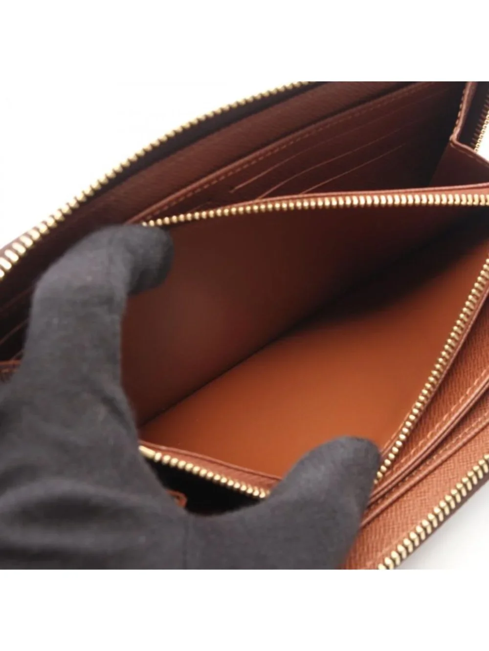 Louis Vuitton Round Wallet Zippy Monogram